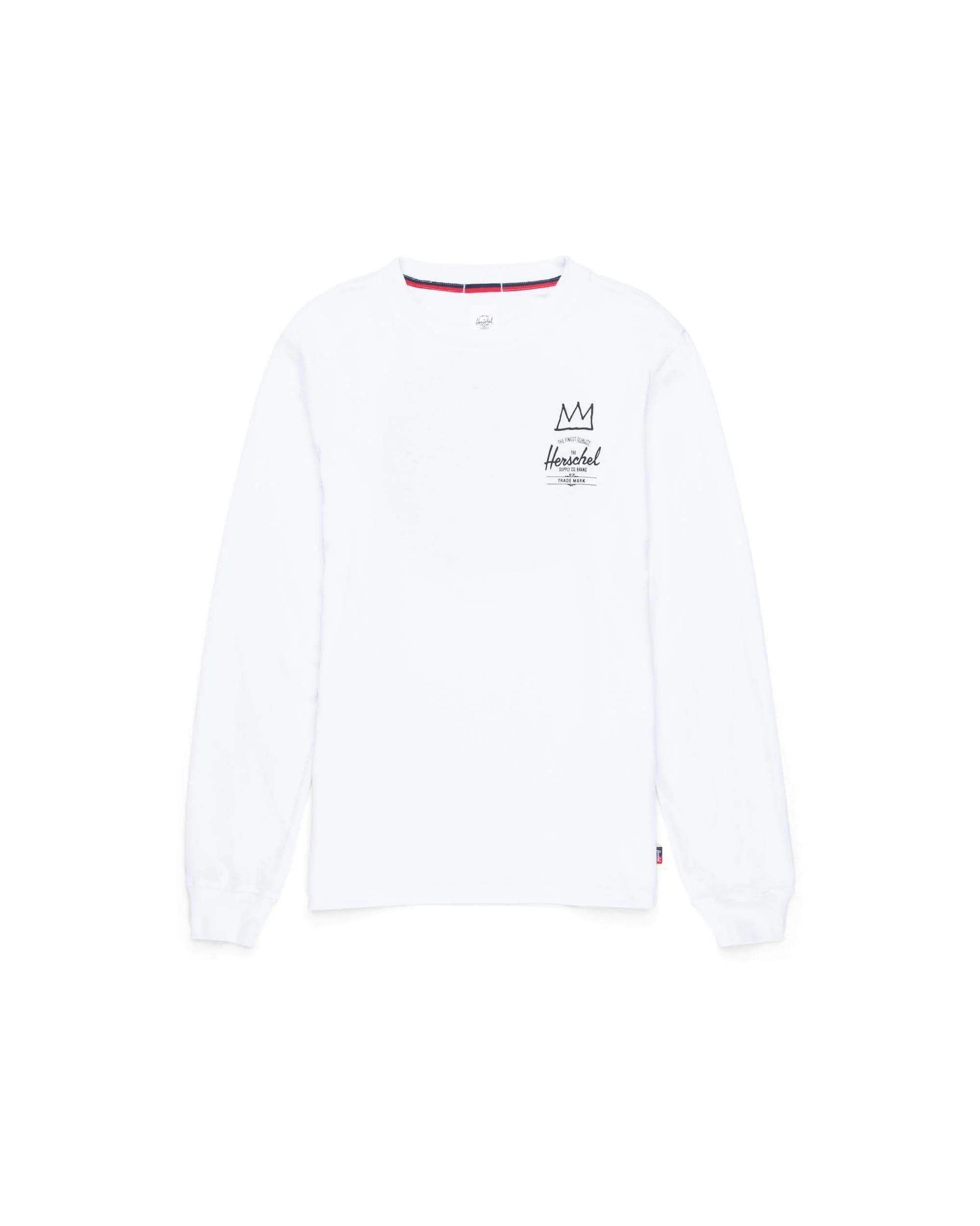 Long Sleeve Tee Basquiat Bright White/Record - Image 4