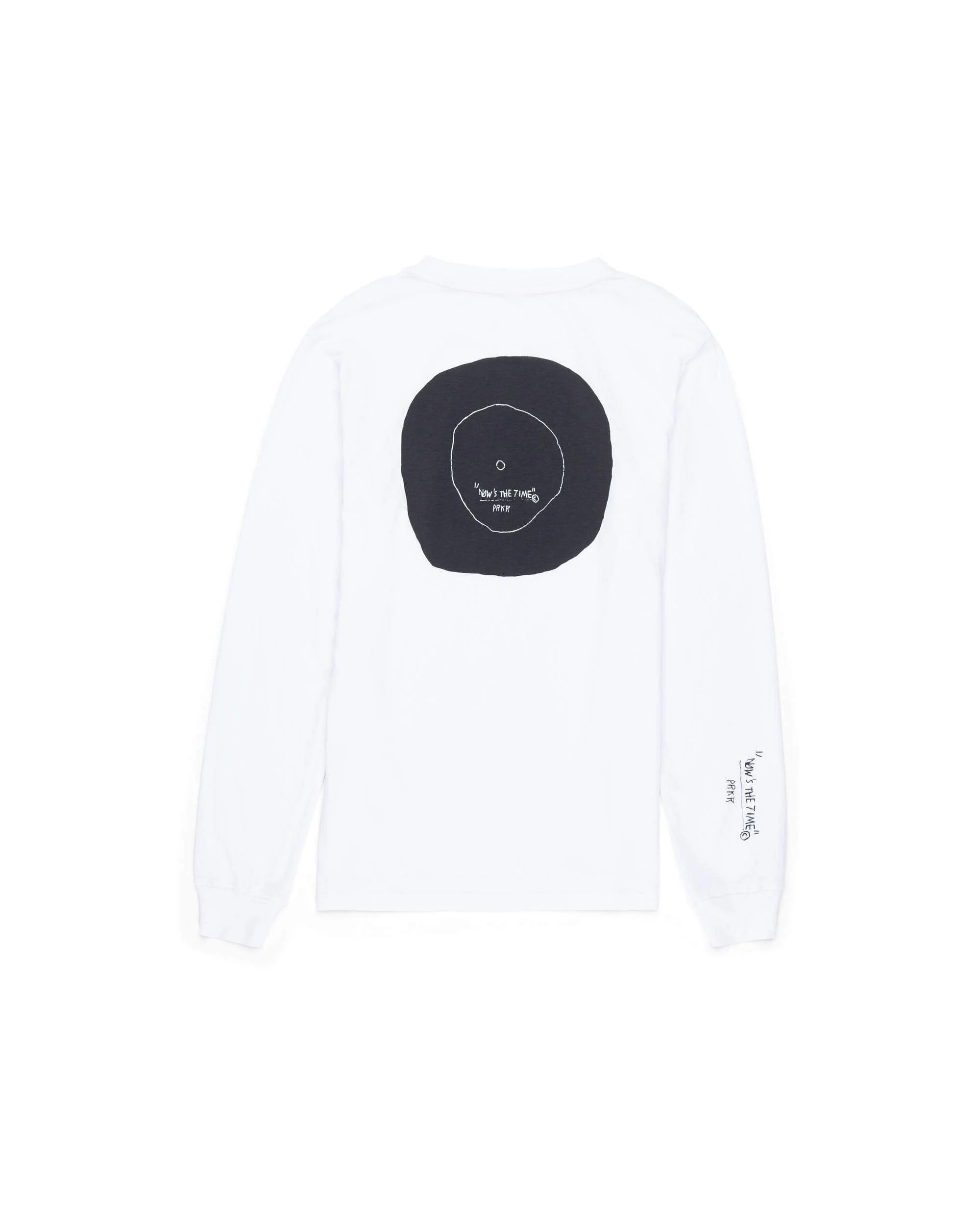 Long Sleeve Tee Basquiat Bright White/Record - Image 5